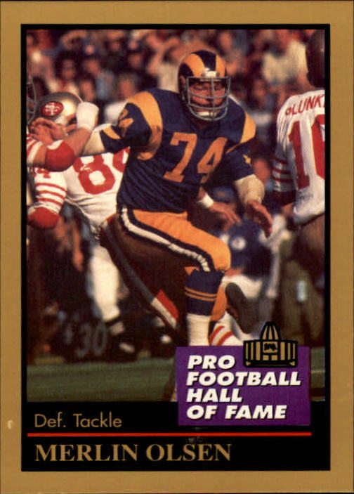 A3053- 1991 ENOR Pro Football HOF Card #s 1-180 -You Pick- 15+ FREE US SHIP - Picture 218 of 327