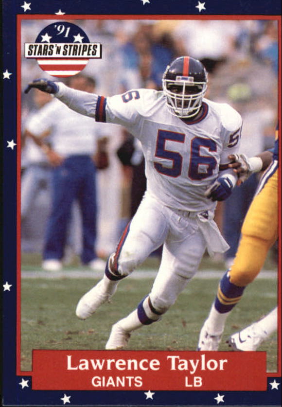 1991 Fleer Stars and Stripes #96 Lawrence Taylor