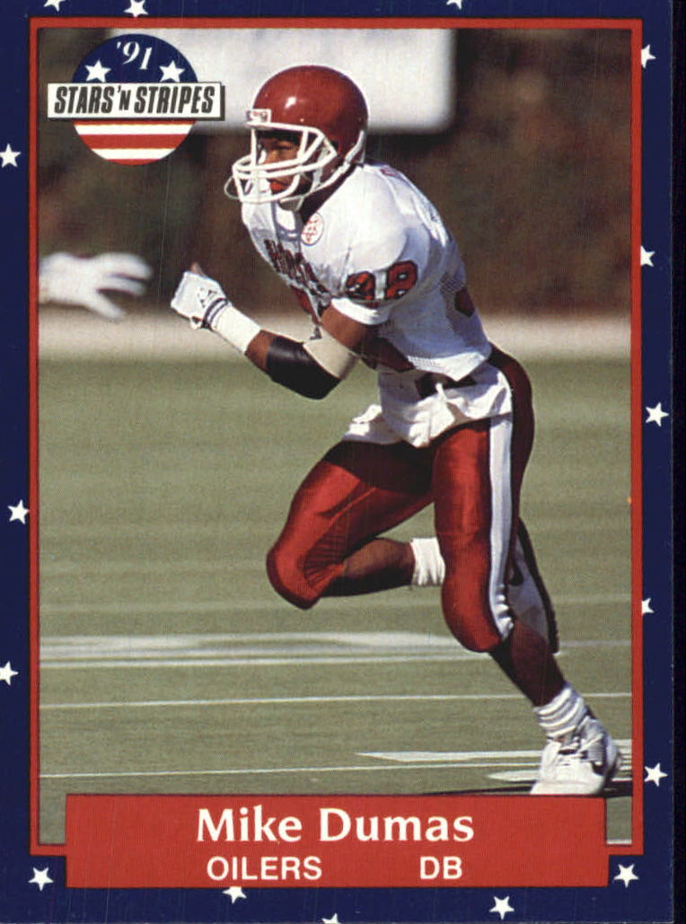 1991 Fleer Stars and Stripes #125 Mike Dumas