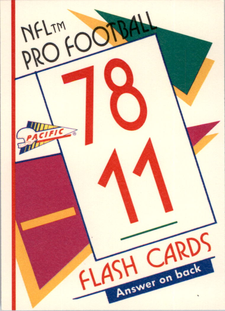 1991 Pacific Flash Cards #32 Duval Love back image