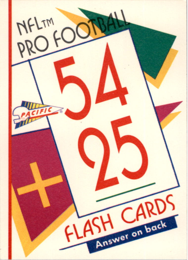 1991 Pacific Flash Cards #33 Bob Nelson NT back image