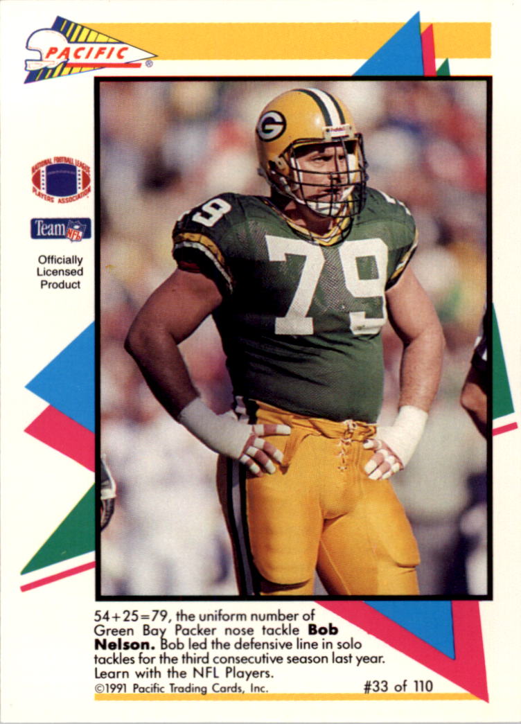 1991 Pacific Flash Cards #33 Bob Nelson NT