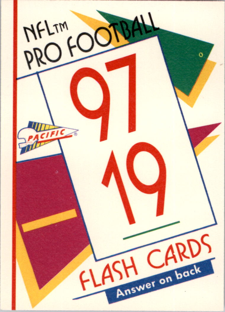 1991 Pacific Flash Cards #34 Anthony Munoz back image