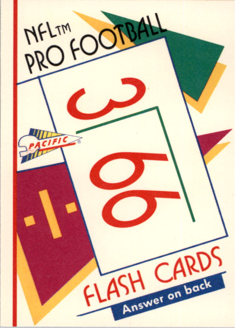 1991 Pacific Flash Cards #83 Erik McMillan back image