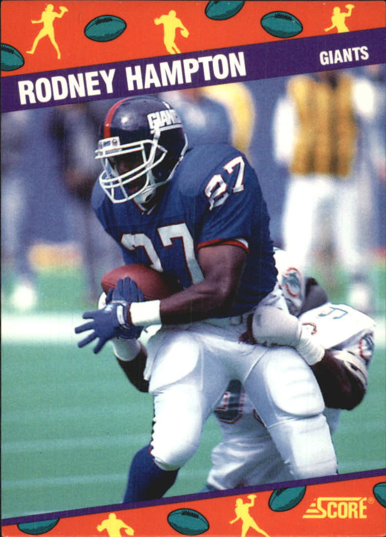 1991 Score National Convention #9 Rodney Hampton