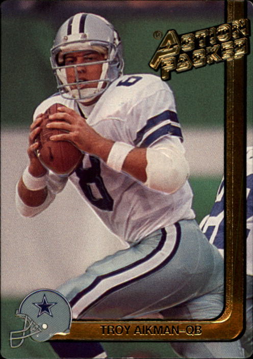 1991 Action Packed #51 Troy Aikman