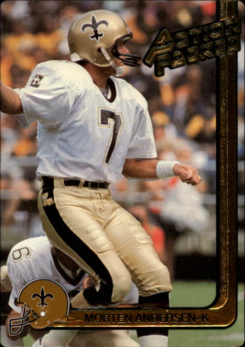 : Football NFL 1989 Score #227 Morten Andersen Saints