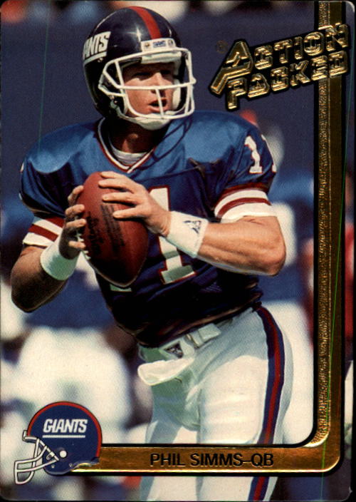 1991 Action Packed #188 Phil Simms
