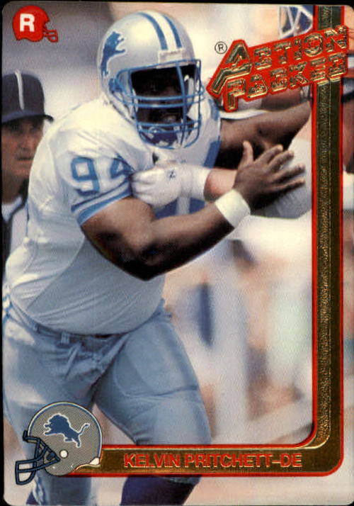 1991 Action Packed Rookie Update #15 Kelvin Pritchett RC