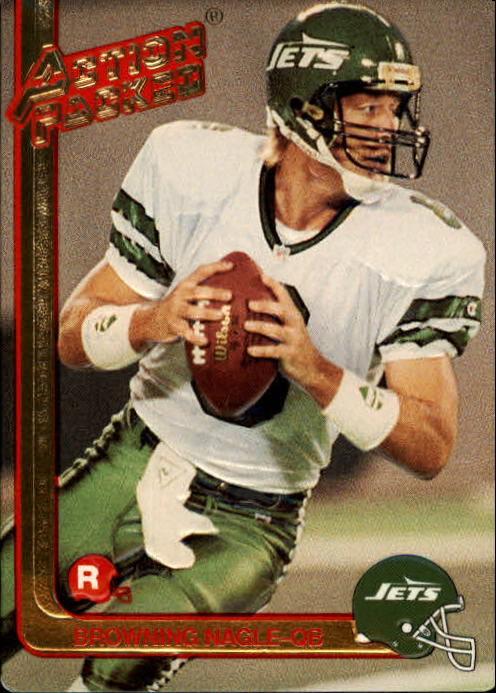 1991 Action Packed Rookie Update #28 Browning Nagle RC