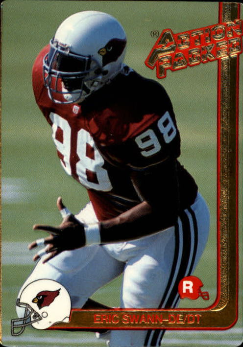 1991 Action Packed Rookie Update #37 Eric Swann RC