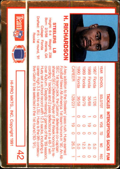 1991 Action Packed Rookie Update "Main Set" Base Cards - Picture 85 of 169