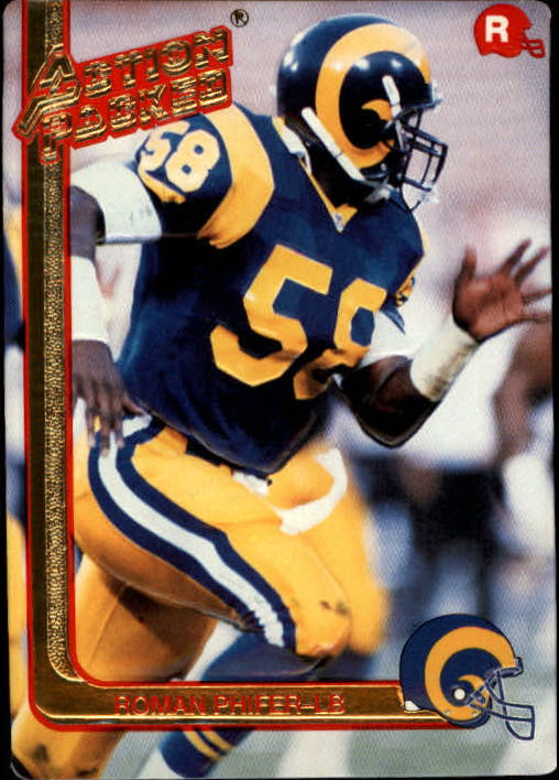 1991 Action Packed Rookie Update #43 Roman Phifer RC