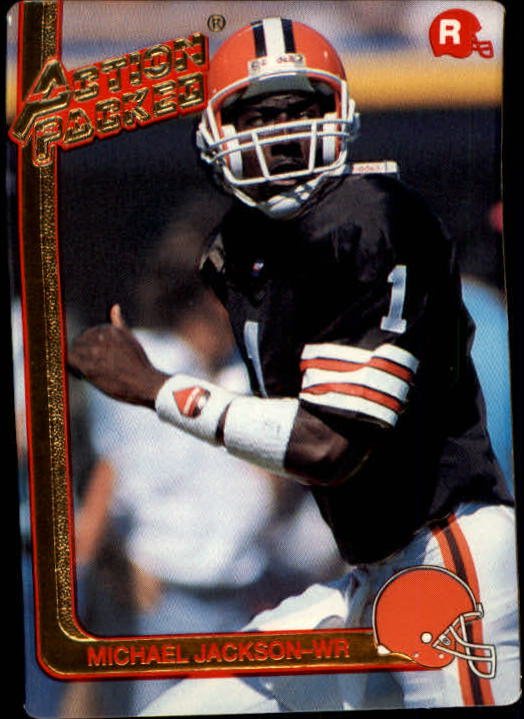 1991 Action Packed Rookie Update #46 Michael Jackson WR RC