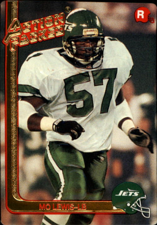 1991 Action Packed Rookie Update #51 Mo Lewis RC