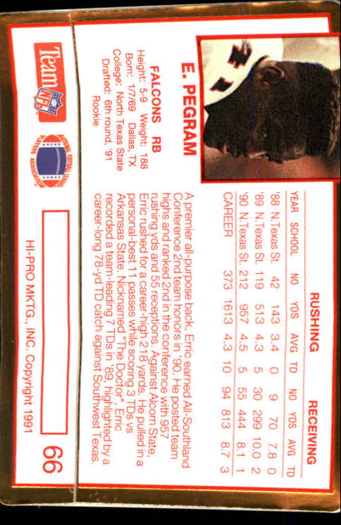 1991 Action Packed Rookie Update "Main Set" Base Cards - Picture 133 of 169