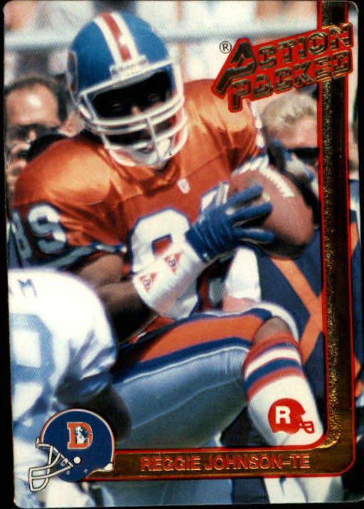 1991 Action Packed Rookie Update #68 Reggie Johnson RC