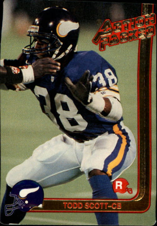 1991 Action Packed Rookie Update #69 Todd Scott RC