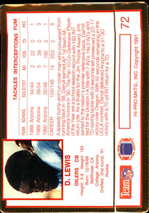 1991 Action Packed Rookie Update "Main Set" Base Cards - Picture 145 of 169