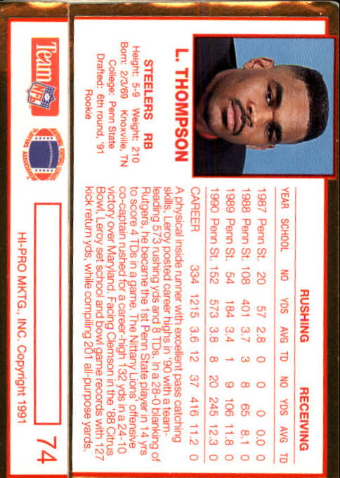 1991 Action Packed Rookie Update "Main Set" Base Cards - Picture 149 of 169