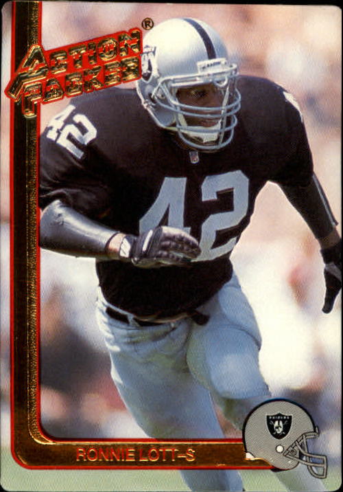 1991 Action Packed Rookie Update #79 Ronnie Lott