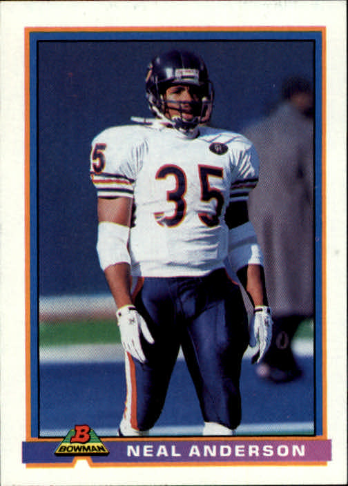1991 Bowman #63 Neal Anderson