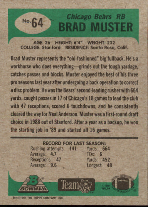 B1341- 1991 Bowman Football Card #s 1-200 +Rookies -You Pick- 15+ FREE US SHIP - Picture 129 of 403