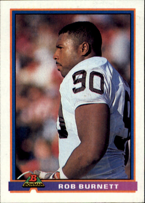 1996 PRESIDENT'S RESERVE ROB BURNETT #38 CLEVELAND BROWNS