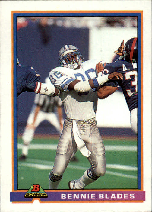 Bennie Blades Rookie 1989 Pro Set #117 Detroit Lions | mancavecards