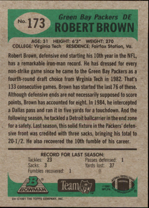 B1341- 1991 Bowman Football Card #s 1-200 +Rookies -You Pick- 15+ FREE US SHIP - Picture 347 of 403