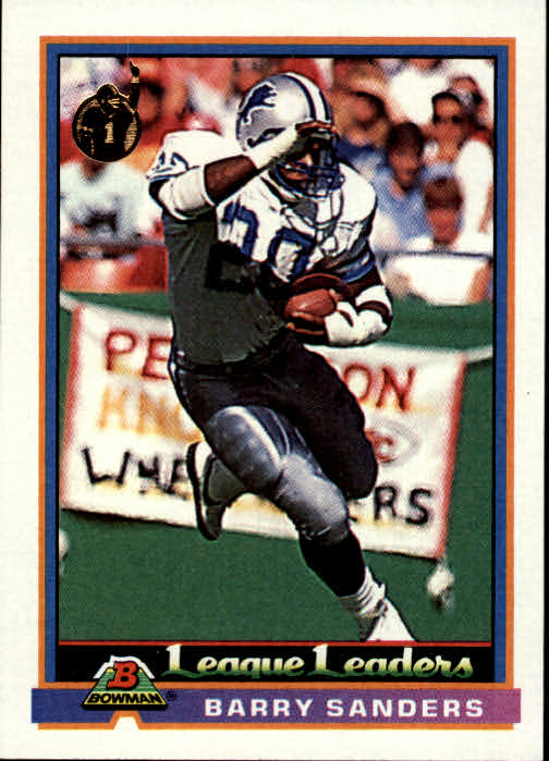 Barry Sanders 1999 Bowman's Best #94 Performers Detroit Lions