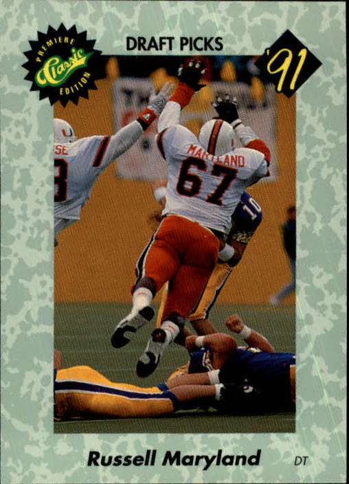A9368- 1991 Classic Football Card #s 1-50 -You Pick- 15+ FREE US SHIP - Bild 4 von 101