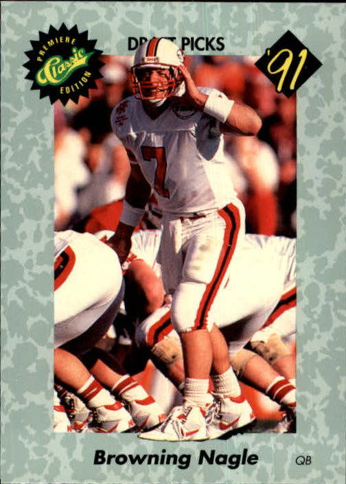A9368- 1991 Classic Football Card #s 1-50 -You Pick- 15+ FREE US SHIP - Bild 62 von 101