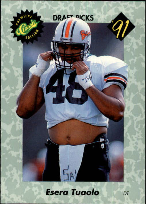 A9368- 1991 Classic Football Card #s 1-50 -You Pick- 15+ FREE US SHIP - Bild 64 von 101