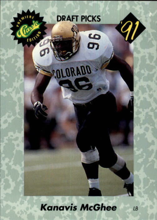 A9368- 1991 Classic Football Card #s 1-50 -You Pick- 15+ FREE US SHIP - Bild 98 von 101