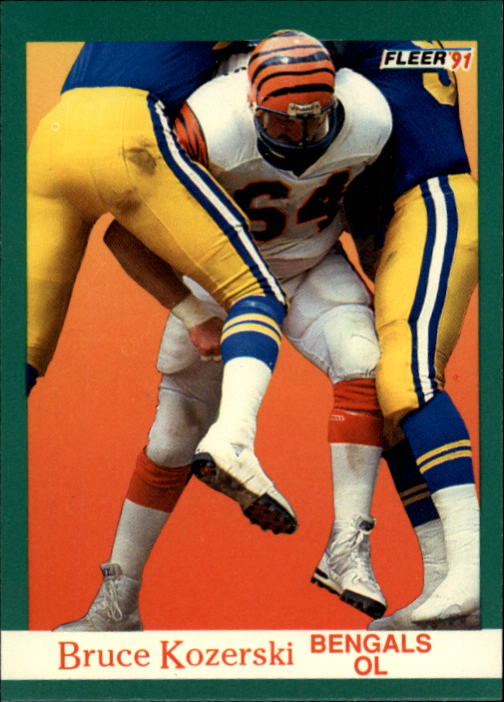 Bruce Kozerski All Football Cards