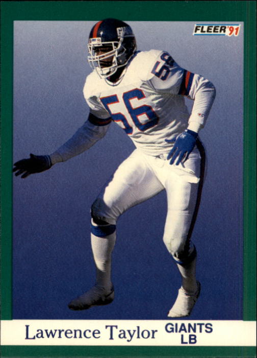 Lawrence Taylor 1991 Pinnacle New York Giants Football Card – KBK