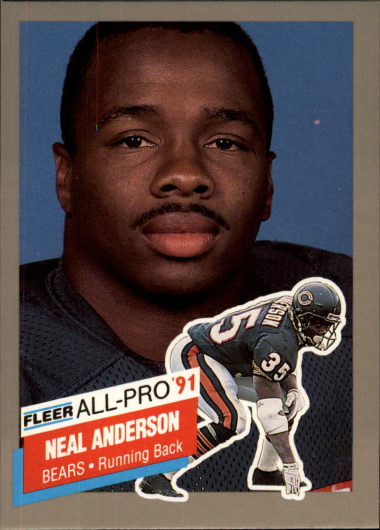 1991 Fleer All-Pros #11 Neal Anderson