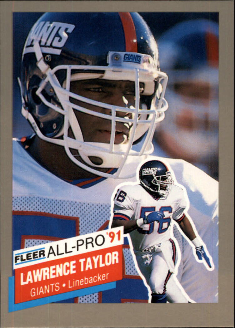 1991 Fleer All-Pros #15 Lawrence Taylor