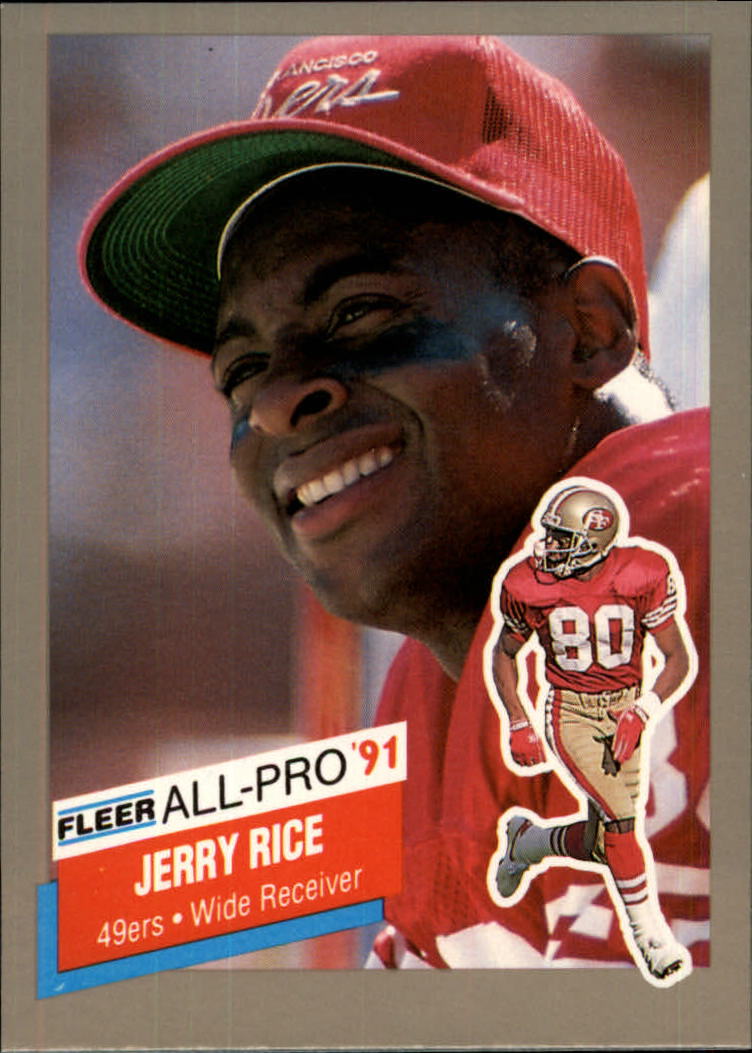 1991 Fleer All-Pros #20 Jerry Rice