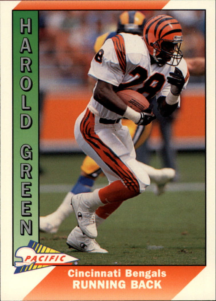 1991 Pacific #67 Harold Green UER/(Misplaced apostrophe in Gamecocks)