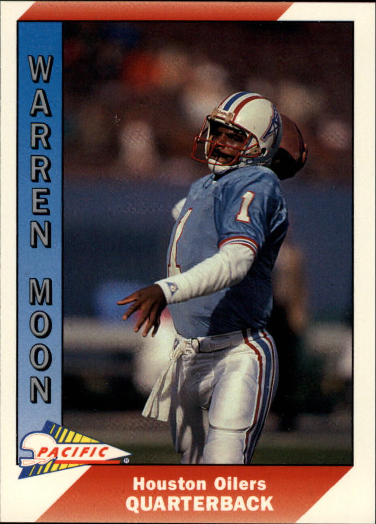 1991 Pacific #181 Warren Moon UER/(Birth listed as '65,/should be '56)