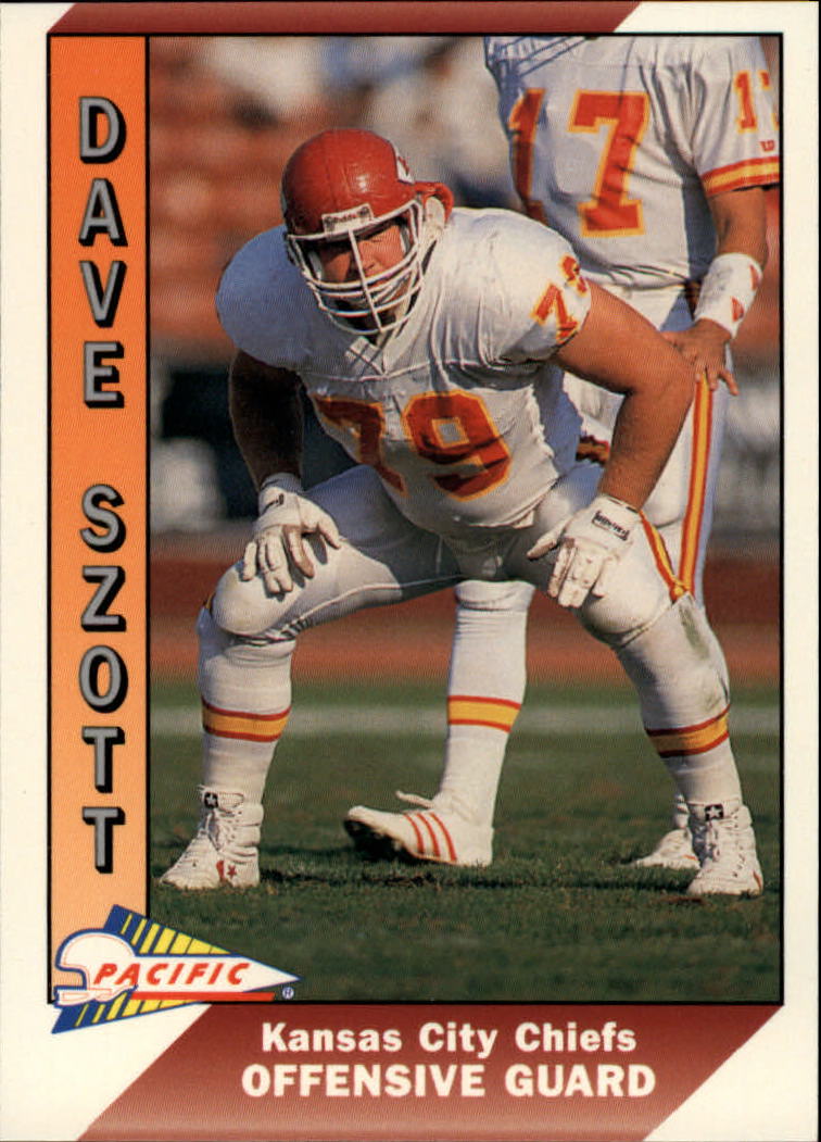 1991 Pacific #221 David Szott RC UER/(Listed as Off. Guard)