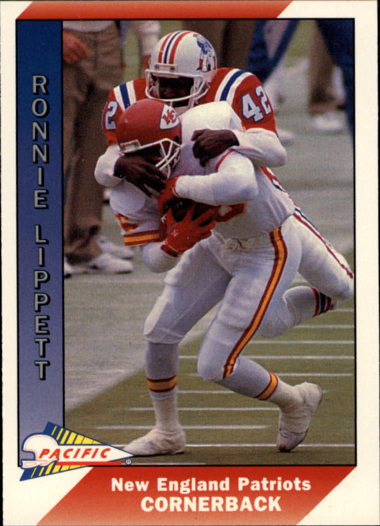 1991 Pacific #309 Ronnie Lippett UER/(reads reserves on back)