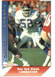 1991 Pacific #349 Pepper Johnson