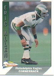 1991 Pacific #381 Eric Allen