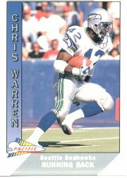 1991 Pacific #489 Chris Warren