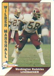 1991 Pacific #528 Wilber Marshall
