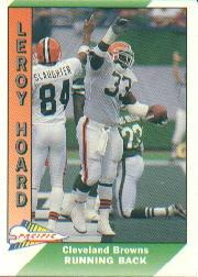 1991 Pacific #547 Leroy Hoard UER/(LeROY on card;/not a draft pick)