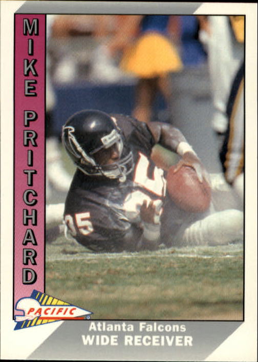 1991 Pacific #552 Mike Pritchard RC